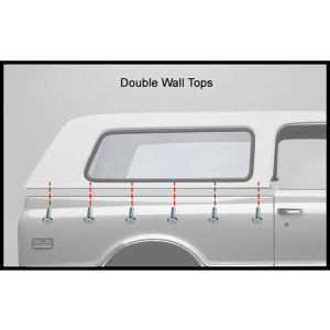 Precision - Roof Rail Seal - Double Wall Shell - Image 4