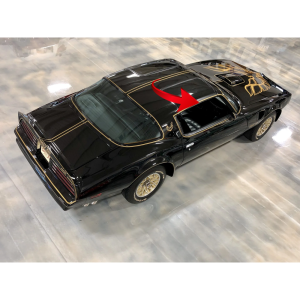 Metro Moulded Parts - T-Top Seal - On T-Top - Hurst Hatch Option - 2nd Design - Image 2