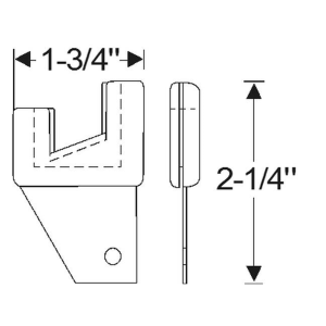 Steele Rubber - Lock Pillar Filler / U Jamb Seal - Image 2