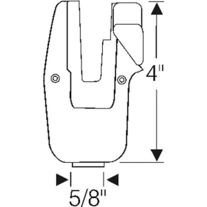 Steele Rubber - Lock Pillar Filler / U Jamb Seal - Image 4
