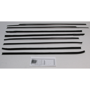 Beltline Weatherstrip - Complete 8 Piece Kit