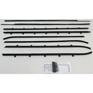 Beltline Weatherstrip - Complete 8 Piece Kit