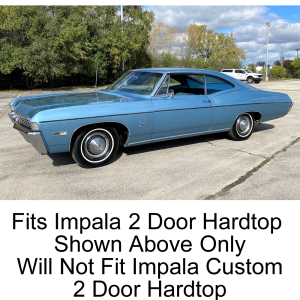 RePops - Beltline Weatherstrip - Outer 4 Piece Kit - Image 2