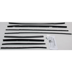 Beltline Weatherstrip - Complete 8 Piece Kit