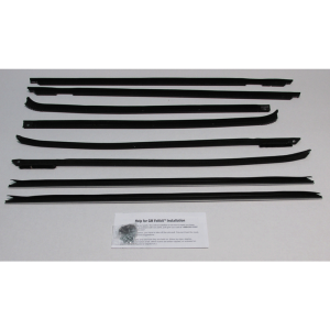 Beltline Weatherstrip - Complete 8 Piece Kit