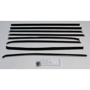 Beltline Weatherstrip - Complete 8 Piece Kit