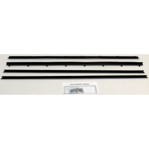 Beltline Weatherstrip - Complete 4 Piece Door Kit