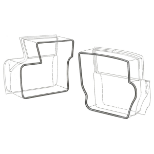 Door Seal Kit - Front & Rear
