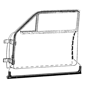 Dennis Carpenter - Door Seal Kit - Front - Image 2
