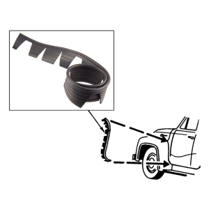 Dennis Carpenter - Back Of Fender To Cowl Seal - Image 2