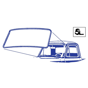 Dennis Carpenter - Windshield Seal - With Groove For Trim - Image 2