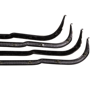 RePops - Beltline / Anti-Rattler Weatherstrip - 4 Piece Complete Kit - Black Bead - Image 2