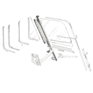 Dennis Carpenter - Vent Window Division Bar Assembly - RH - Image 2