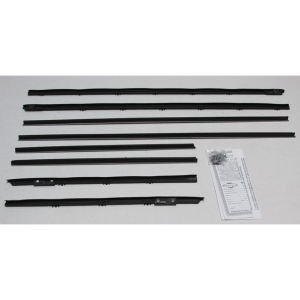 Beltline Weatherstrip - Complete 8 Piece Kit