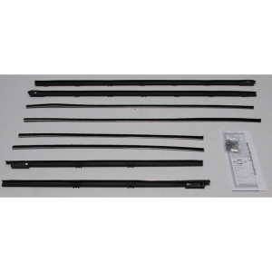 Beltline Weatherstrip - Complete 8 Piece Kit