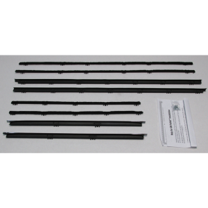 Beltline Weatherstrip - Complete 8 Piece Kit