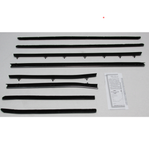 Beltline Weatherstrip - Complete 8 Piece Kit