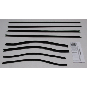 Beltline Weatherstrip - Complete 8 Piece Kit