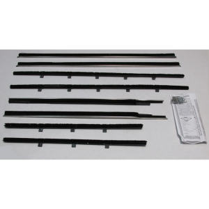 Beltline Weatherstrip - Complete 8 Piece Kit