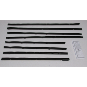 Beltline Weatherstrip - Complete 8 Piece Kit
