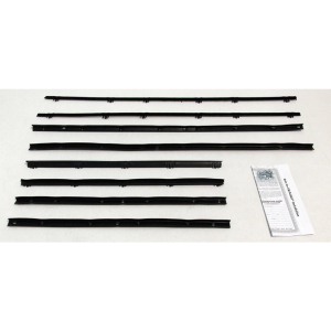 Beltline Weatherstrip - Complete 8 Piece Kit