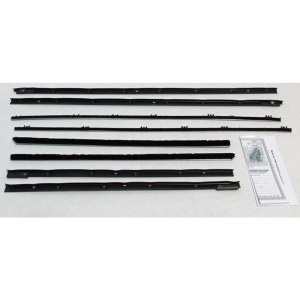 Beltline Weatherstrip - Complete 8 Piece Kit