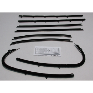 Beltline Weatherstrip - Complete 8 Piece Kit