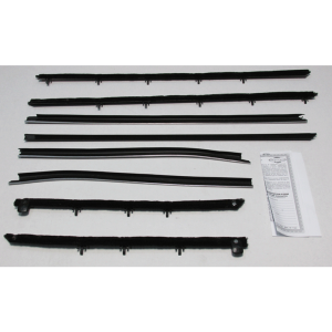 Beltline Weatherstrip - Complete 8 Piece Kit