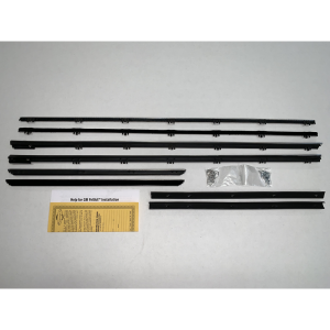 Beltline Weatherstrip - Complete 8 Piece Kit