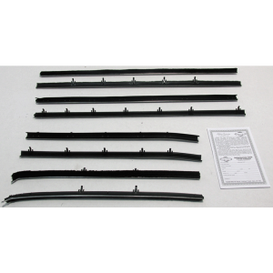 Beltline Weatherstrip - Complete 8 Piece Kit