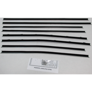 Beltline / Anti-Rattler Weatherstrip - 8 Piece Complete Kit
