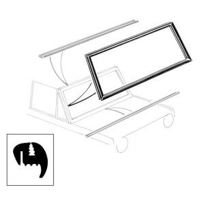 Precision - Windshield Seal - Without Trim Groove - Image 2