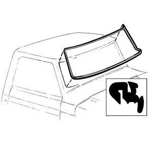 Precision - Windshield Seal - With Trim Groove - Image 2