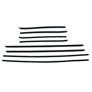 Beltline Weatherstrip - Complete 8 Piece Kit