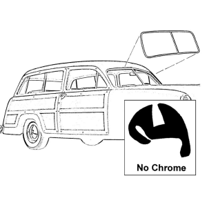 Dennis Carpenter - Windshield Seal - No Trim Groove - Image 2