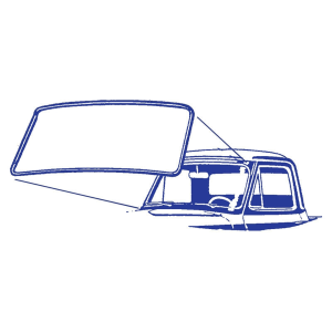 Dennis Carpenter - Windshield Seal - No Trim Groove - Image 2