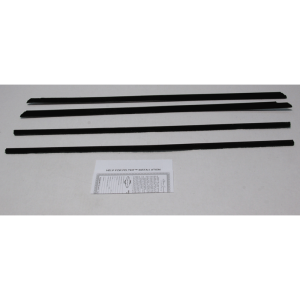 Beltline / Anti-Rattler Weatherstrip - 4 Piece Complete Kit