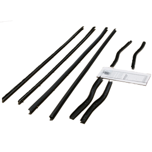 Beltline / Anti-Rattler Weatherstrip - 8 Piece Complete Kit
