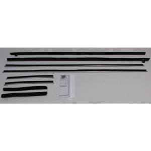 Beltline / Anti-Rattler Weatherstrip - 8 Piece Complete Kit