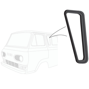 Front Body Side Window Seal - Behind Cab Doors