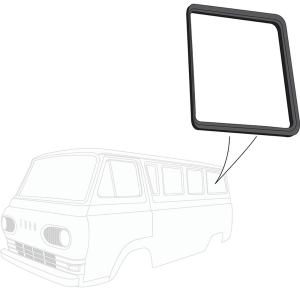 Rear Body Side Window Seal
