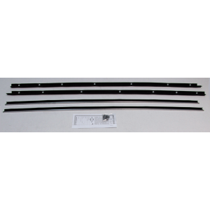 Beltline / Anti-Rattler Weatherstrip - 4 Piece Complete Kit