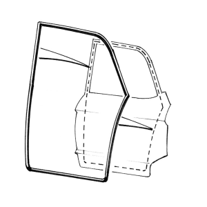 Door Seal Kit - Rear