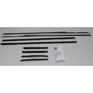 Beltline / Anti-Rattler Weatherstrip - 8 Piece Complete Kit