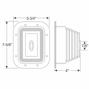 Gear Shift Boot For Pistol Grip Shifter