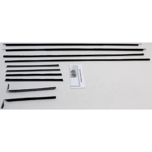 Beltline / Anti-Rattler Weatherstrip - 8 Piece Complete Kit