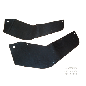 Front Fender Dust Shield - Lower At Rear