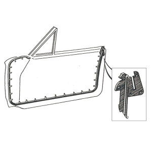 Dennis Carpenter - Door Seal Kit - Front - Image 4