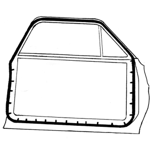 Dennis Carpenter - Door Seal Kit - Front - Image 3