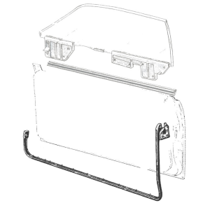 Dennis Carpenter - Door Seal Kit - Front - Image 3